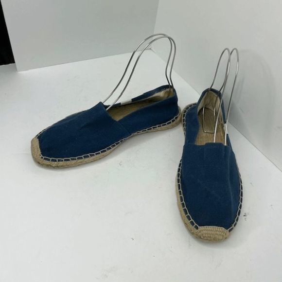 Soludos Navy Blue Espadrilles Flats‎ - Picture 2 of 5